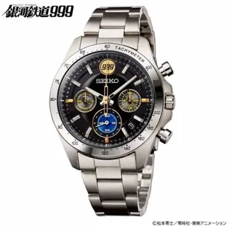 Seiko Chronograph 999 40mm Steel Black