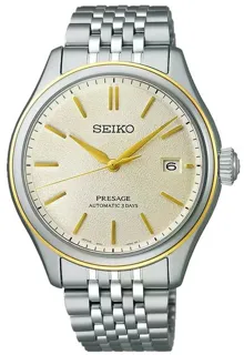 Seiko Presage SPB478J1 40mm Steel Champagne