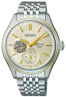 Seiko Presage SPB480J1 40mm Steel Champagne