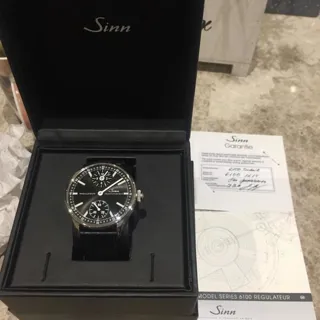 Sinn 6100 6100 44mm Steel Black