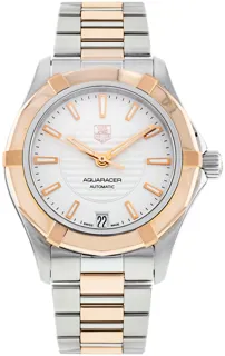 TAG Heuer Aquaracer WAP2350.BD0838 Rose gold and Stainless steel White