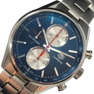 TAG Heuer Carrera Calibre 1887 CAR211B-0 41mm Stainless steel Blue