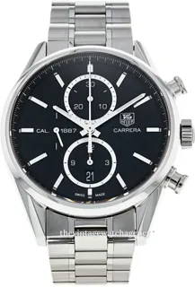 TAG Heuer Carrera CAR2110.BA0720 41mm Stainless steel Black