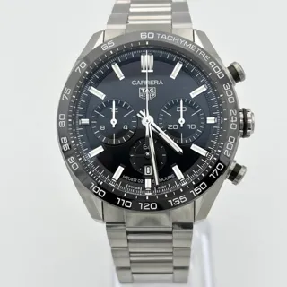 TAG Heuer Carrera CBN2A1B.BA0643 44mm Ceramic and Stainless steel Black