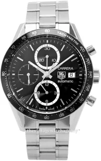 TAG Heuer Carrera CV2010.BA0794 41mm Stainless steel Black