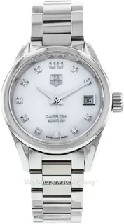 TAG Heuer Carrera Lady WAR2414.BA0776 28mm Stainless steel White