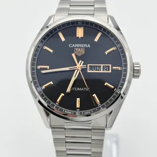 TAG Heuer Carrera WBN2013.BA0640 41mm Stainless steel Black