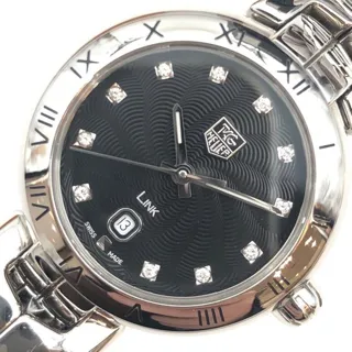 TAG Heuer Link Lady WAT1410 30mm Steel Black