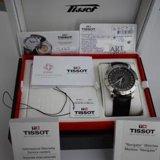 Tissot Heritage Navigator T0786411605700 43mm Stainless steel Black