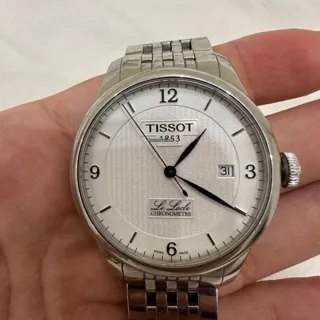 Tissot Le Locle T0064081103700 39.5mm Stainless steel Silver