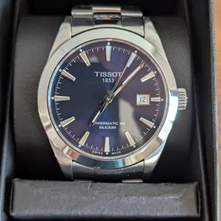 Tissot T-Classic T127.407.11.041.00 40mm Stainless steel Blue