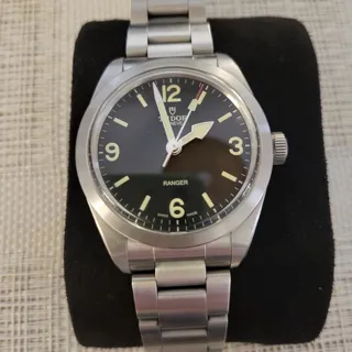 Tudor Ranger M79950-0001 39mm Stainless steel Black