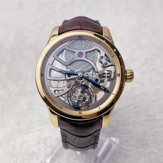 Ulysse Nardin Classic Skeleton Tourbillon 1706-129 44mm Rose gold Skeletonized