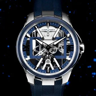 Ulysse Nardin Executive 3713-260-3/03 42mm Titanium Skeletonized