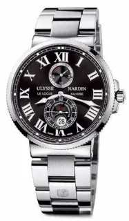 Ulysse Nardin Marine Chronometer 43mm 263-67-7/42 43mm Steel Black