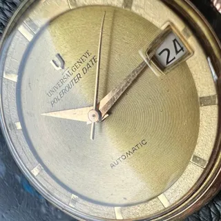 Universal Genève Polerouter 34mm Stainless steel Golden