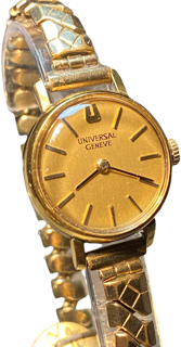 Universal Genève Gold Plated$steel back