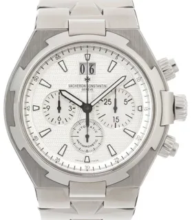 Vacheron Constantin Overseas Chronograph 49150/B01A-9095 42mm Stainless steel Silver