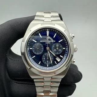 Vacheron Constantin Overseas Chronograph 5500V/110A-B148 42.5mm Stainless steel Blue