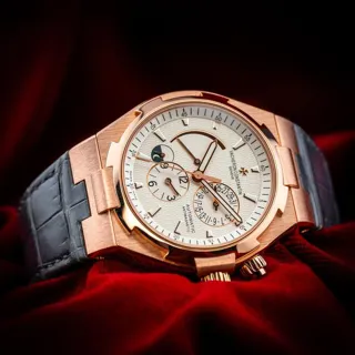 Vacheron Constantin Overseas Dual Time 47450 42.5mm Rose gold White