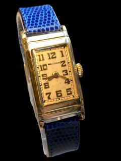 Waltham Watch Company Mid Size Gents Dress Watch 10K Rolled Gold Plate