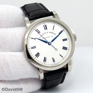 A. Lange & Söhne Richard Lange 232.026 White gold Silver