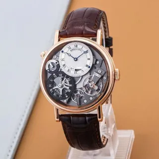 Breguet Tradition 7067BR/G1/9W6 40mm Rose gold Silver and Gray