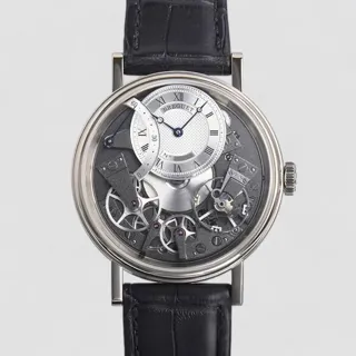 Breguet Tradition 7097BB/G1/9WU 40mm White gold Silver