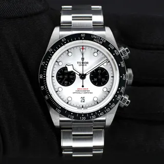 Tudor Black Bay Chronograph 79360N-0002 41mm Stainless steel Silver