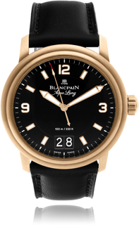 Blancpain Léman 2850.B.O.036.030.NO 40mm Rose gold Black