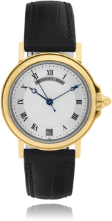 Breguet Marine 4400BA/12/174 32mm Yellow gold Silver