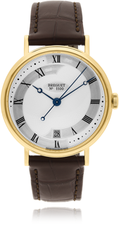 Breguet Classique 5197BA/15/986 36mm Yellow gold Silver