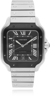 Cartier Santos WSSA0037 38mm Stainless steel Gray