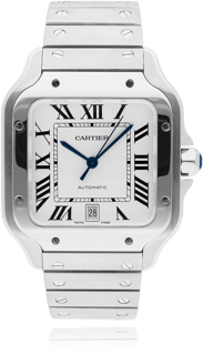 Cartier Santos de Cartier WSSA0009 39mm Stainless steel Silver