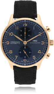 IWC Portugieser IW371482 41mm Red gold Black