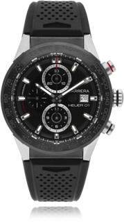 TAG Heuer Carrera CAR201Z-0 44mm Stainless steel Black