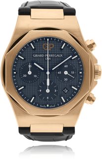 Girard-Perregaux Laureato 81020-52-432-BB4A 41mm Rose gold Blue