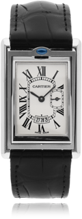 Cartier Tank W1016055 26mm Stainless steel Silver