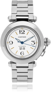 Cartier Pasha de Cartier W31055M7 35mm Stainless steel White