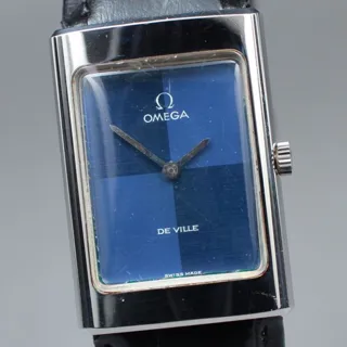 Omega De Ville 625 25mm Steel Blue