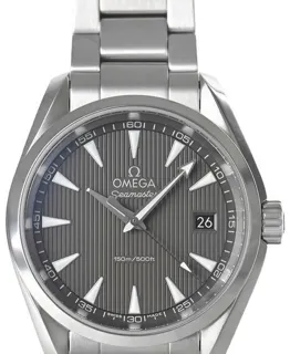 Omega Aqua Terra 231.10.39.60.06.001 38.5mm Stainless steel Gray