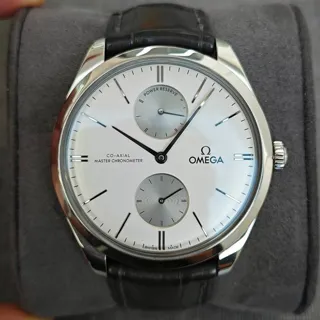 Omega De Ville 435.13.40.22.06.001 40mm Stainless steel Silver