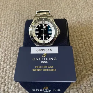 Breitling Superocean A17376211B1A1 44mm Stainless steel Black