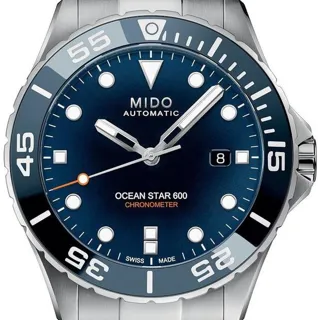 Mido Ocean Star M026.608.11.041.01 43.5mm Stainless steel Blue