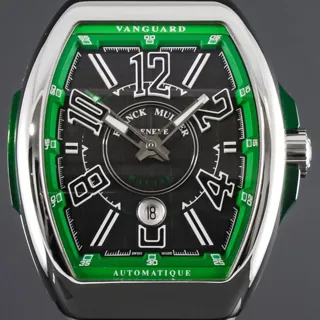 Franck Muller Vanguard V45 SC DT RCG AC VR Steel Black