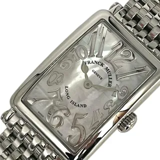 Franck Muller Long Island 902QZ REL MOP 23mm Steel White