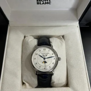 Montblanc Star 118516 42mm Steel White