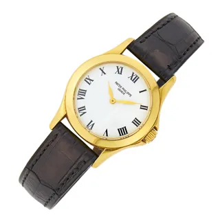 Patek Philippe Calatrava 4905J - 001 28mm 18k yellow gold White