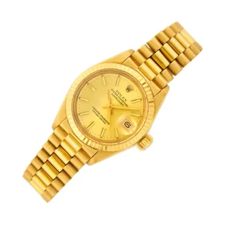 Rolex Datejust 6917 18k yellow gold Champagne