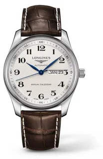 Longines Master Collection L2.910.4.78.3 40mm Stainless steel Silver